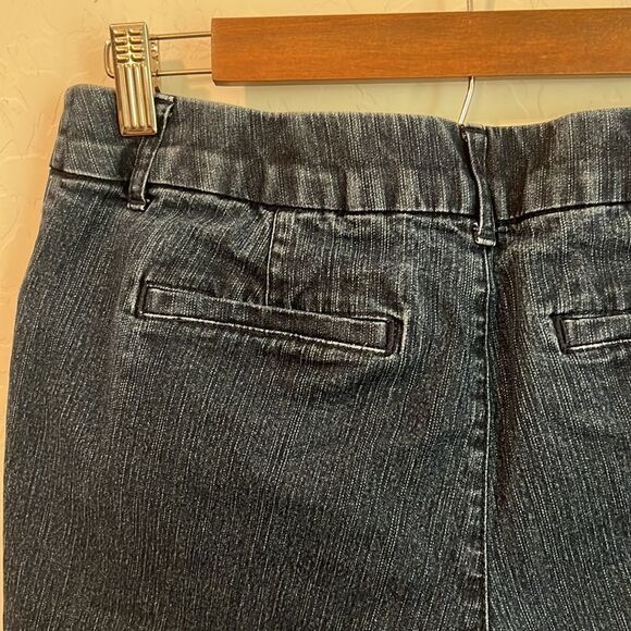 St John’s Bay Crop jeans 8P dark wash - Picture 8 of 12